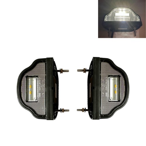 Luci targa led con attacco - a,