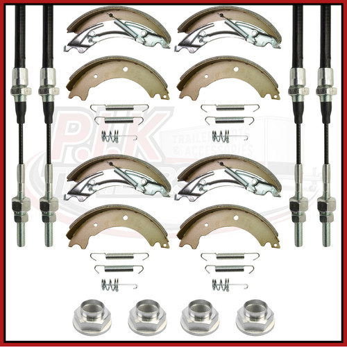 Kit ganasce cavi freno - kit, e