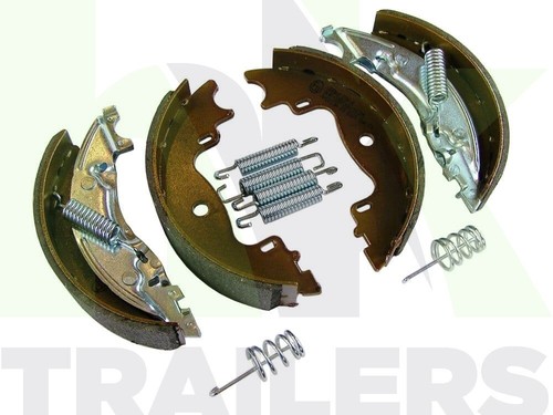 Set ganasce freno 160 mm - 160, 35