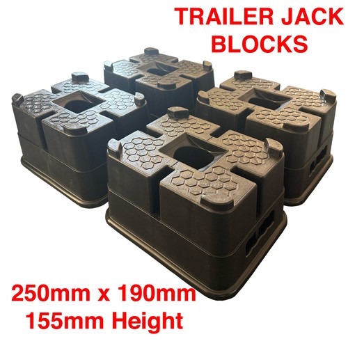 Blocchi pad jack rimorchio - blocchi,